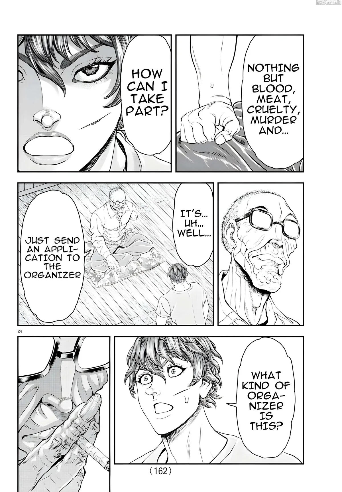 Yuenchi – Baki Gaiden Manga Chapter 16 page 23 - 
