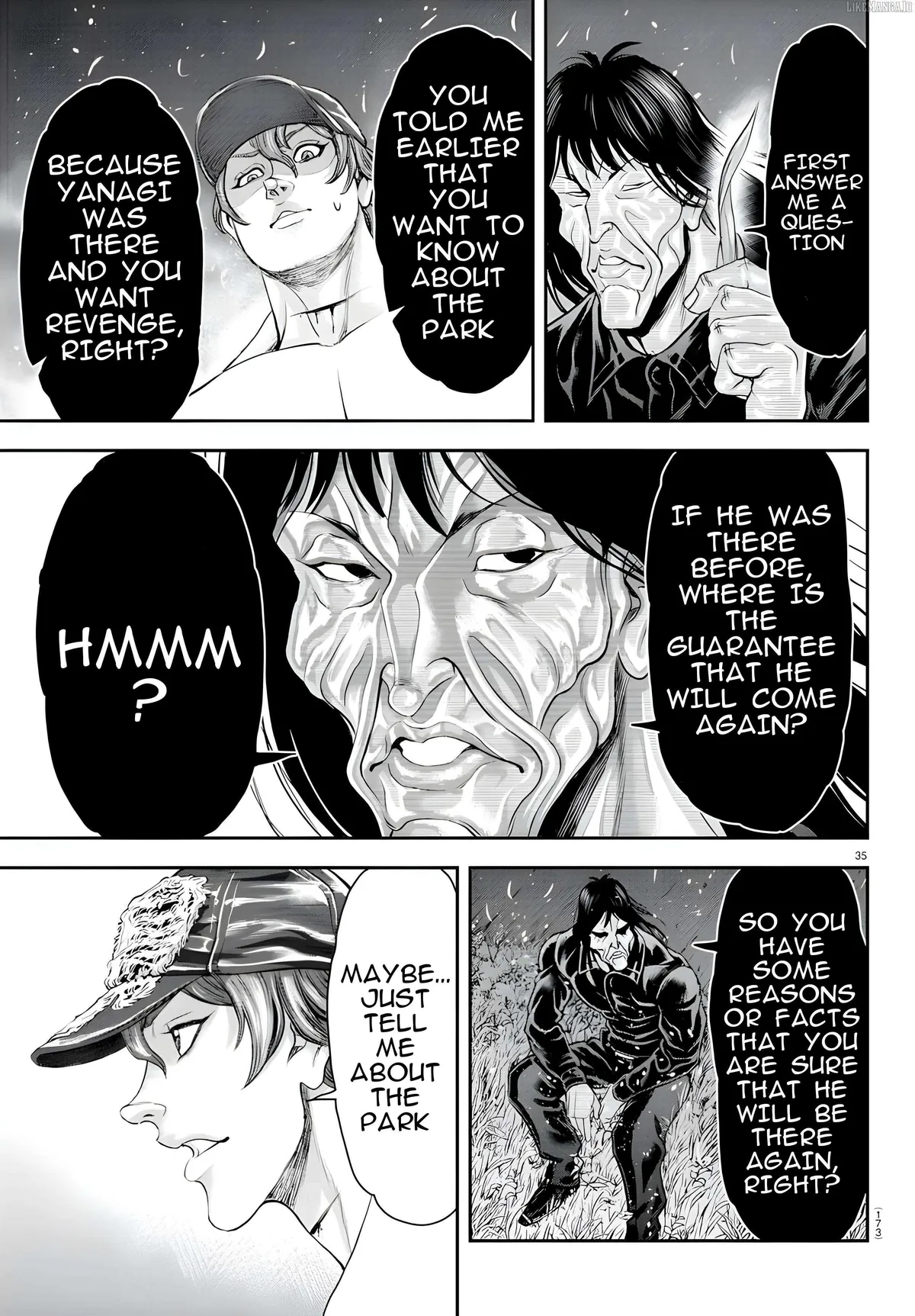 Yuenchi – Baki Gaiden Manga Chapter 16 page 33 - 