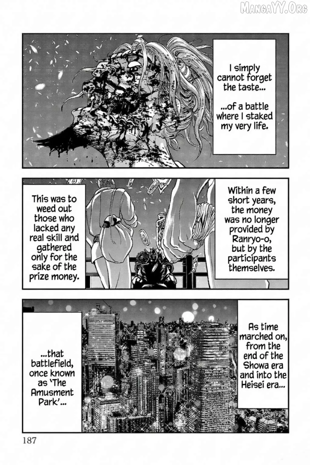 Yuenchi – Baki Gaiden Manga Chapter 19 page 35 - 