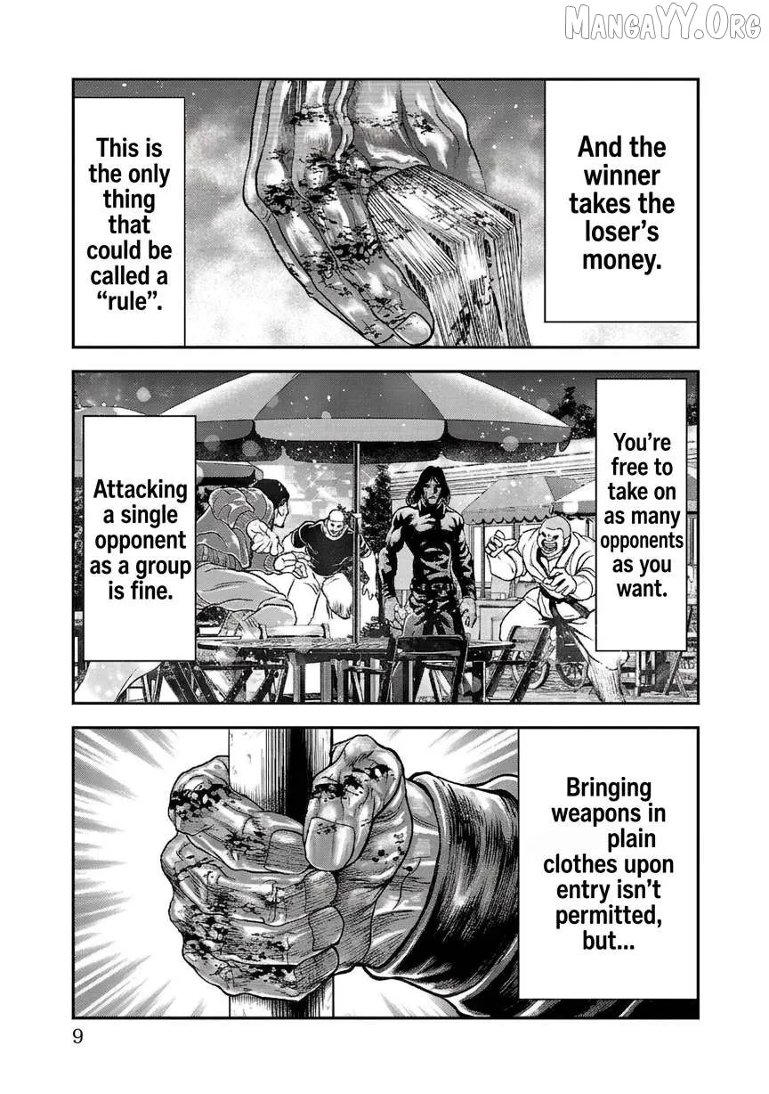 Yuenchi – Baki Gaiden Manga Chapter 20 page 3 - 