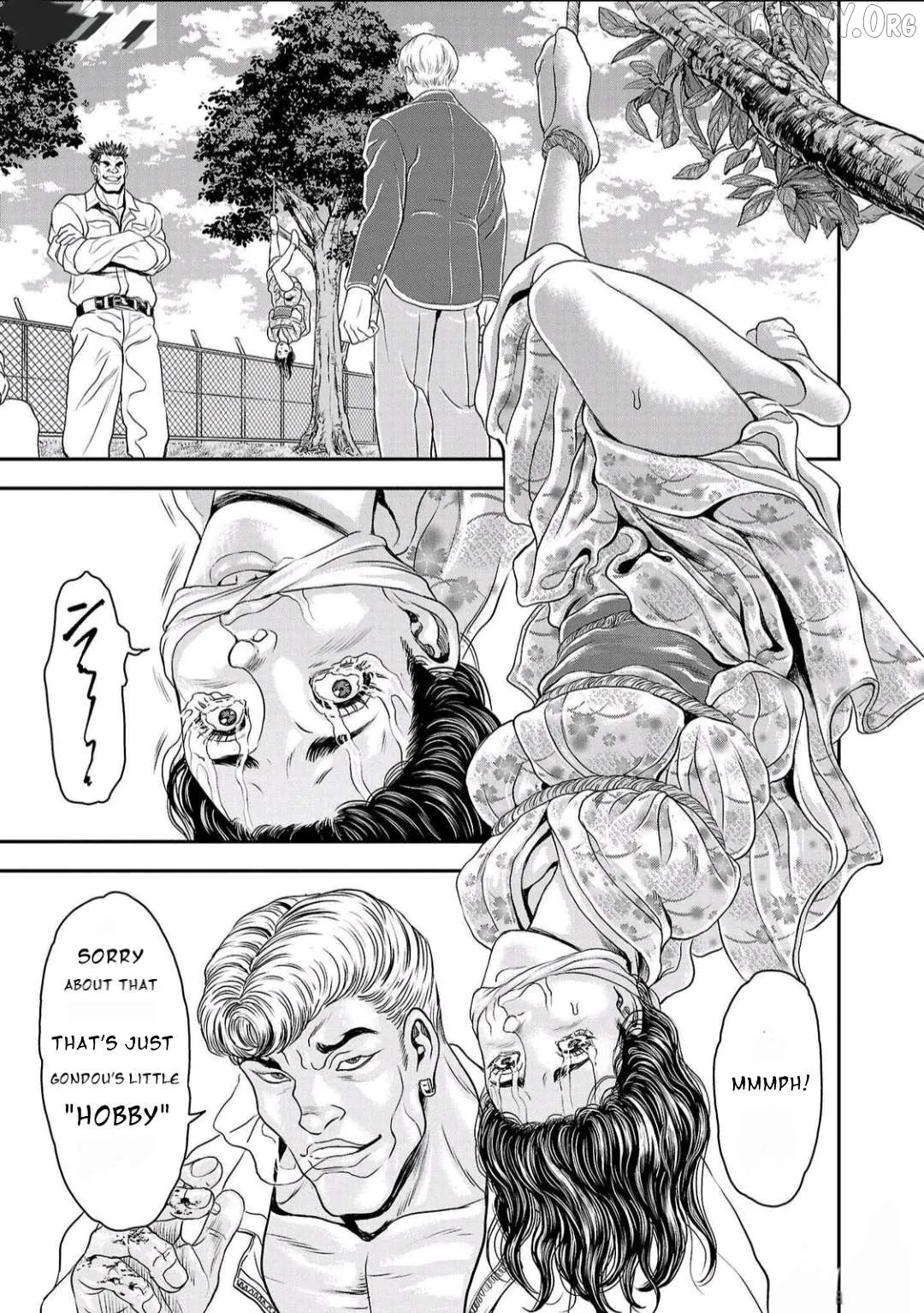 Yuenchi – Baki Gaiden Manga Chapter 20 page 21 - 