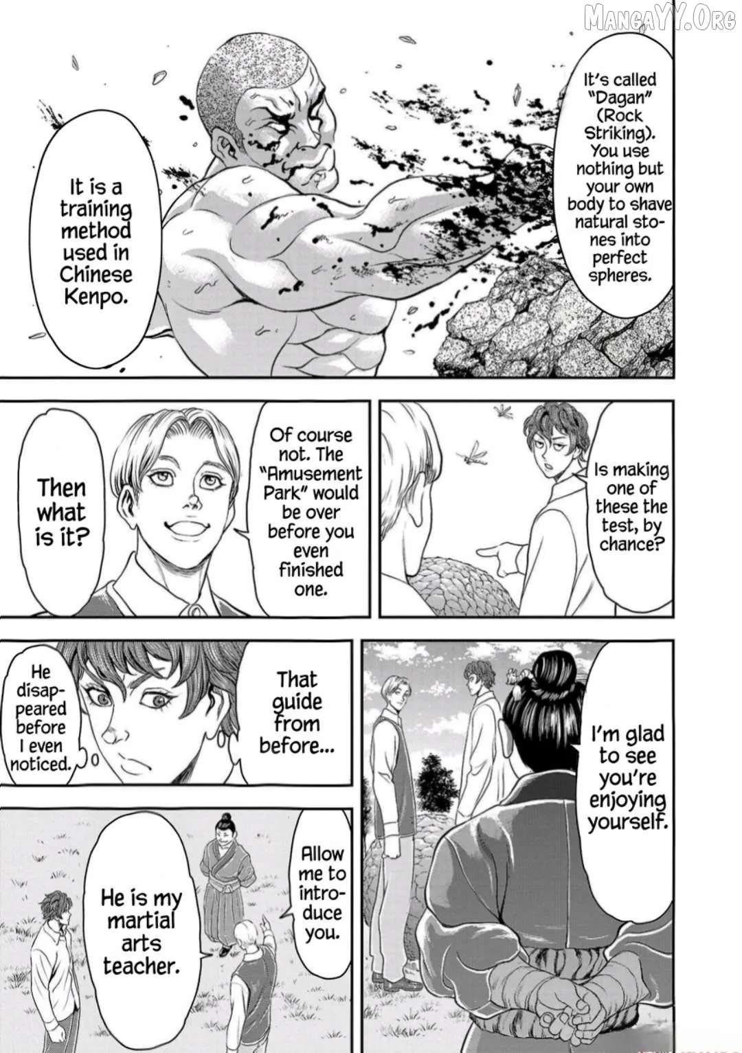 Yuenchi – Baki Gaiden Manga Chapter 21 page 32 - 