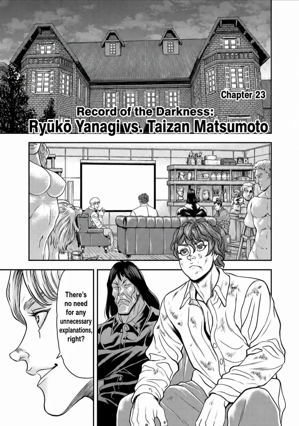 Yuenchi – Baki Gaiden Manga Chapter 23 page 1 - 