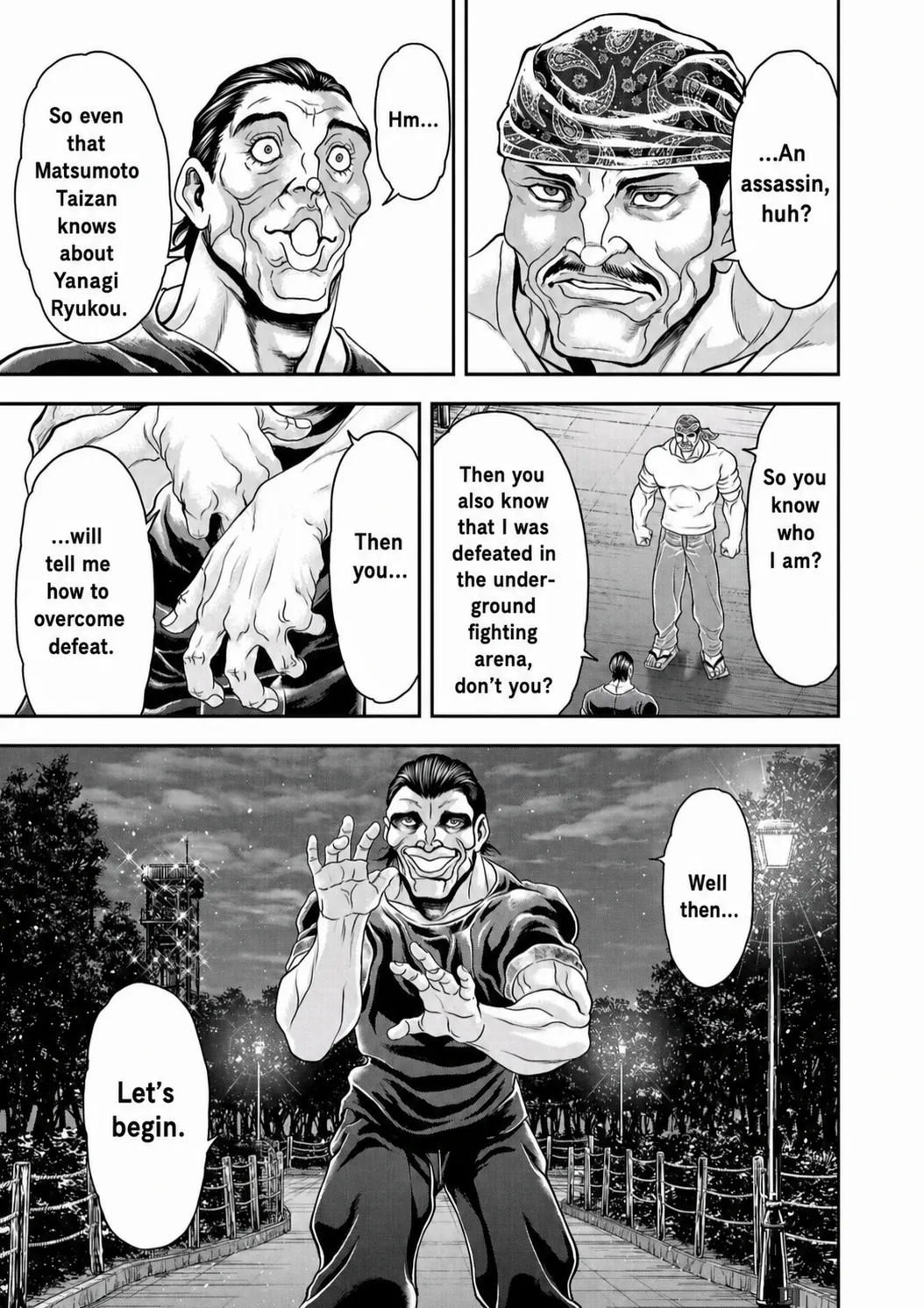 Yuenchi – Baki Gaiden Manga Chapter 23 page 9 - 