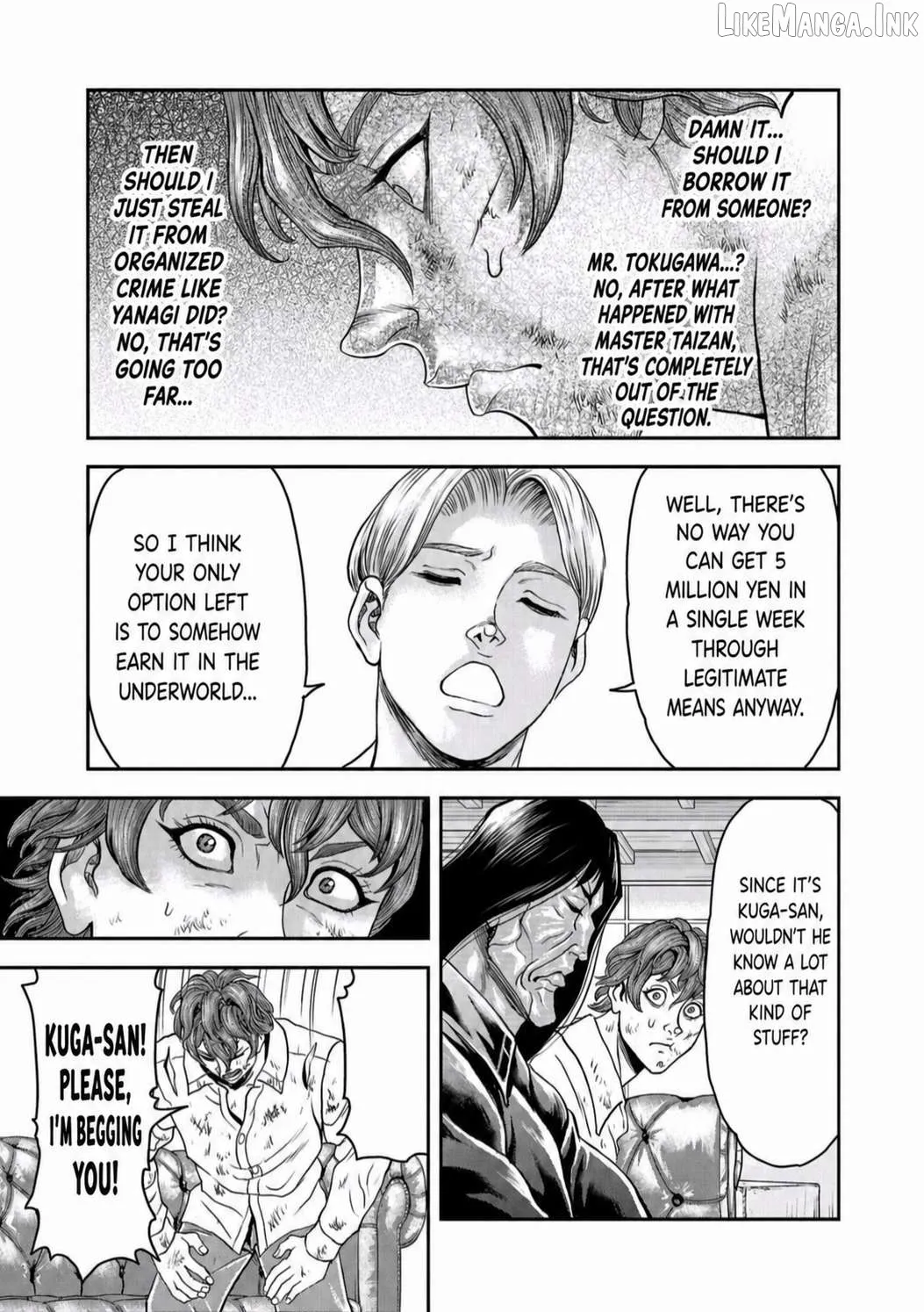 Yuenchi – Baki Gaiden Manga Chapter 24 page 17 - 