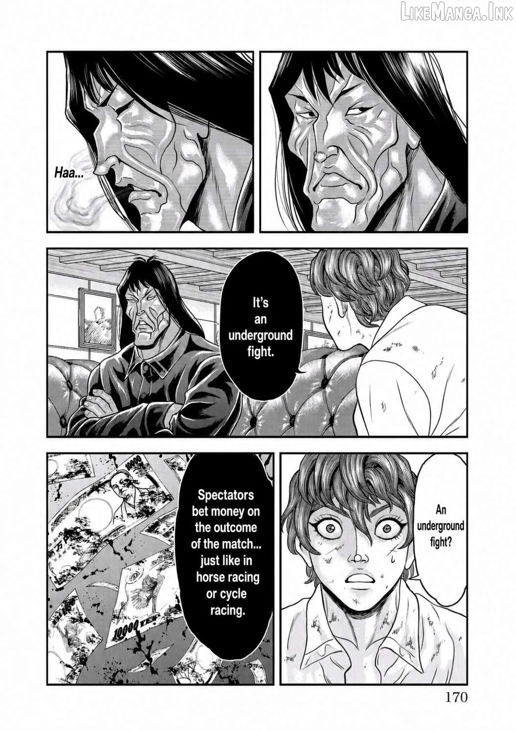 Yuenchi – Baki Gaiden Manga Chapter 24 page 18 - 