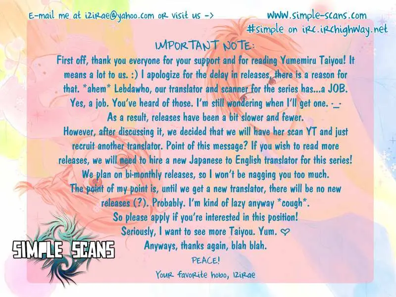 Yumemiru Taiyou Chapter 20 page 1 - 
