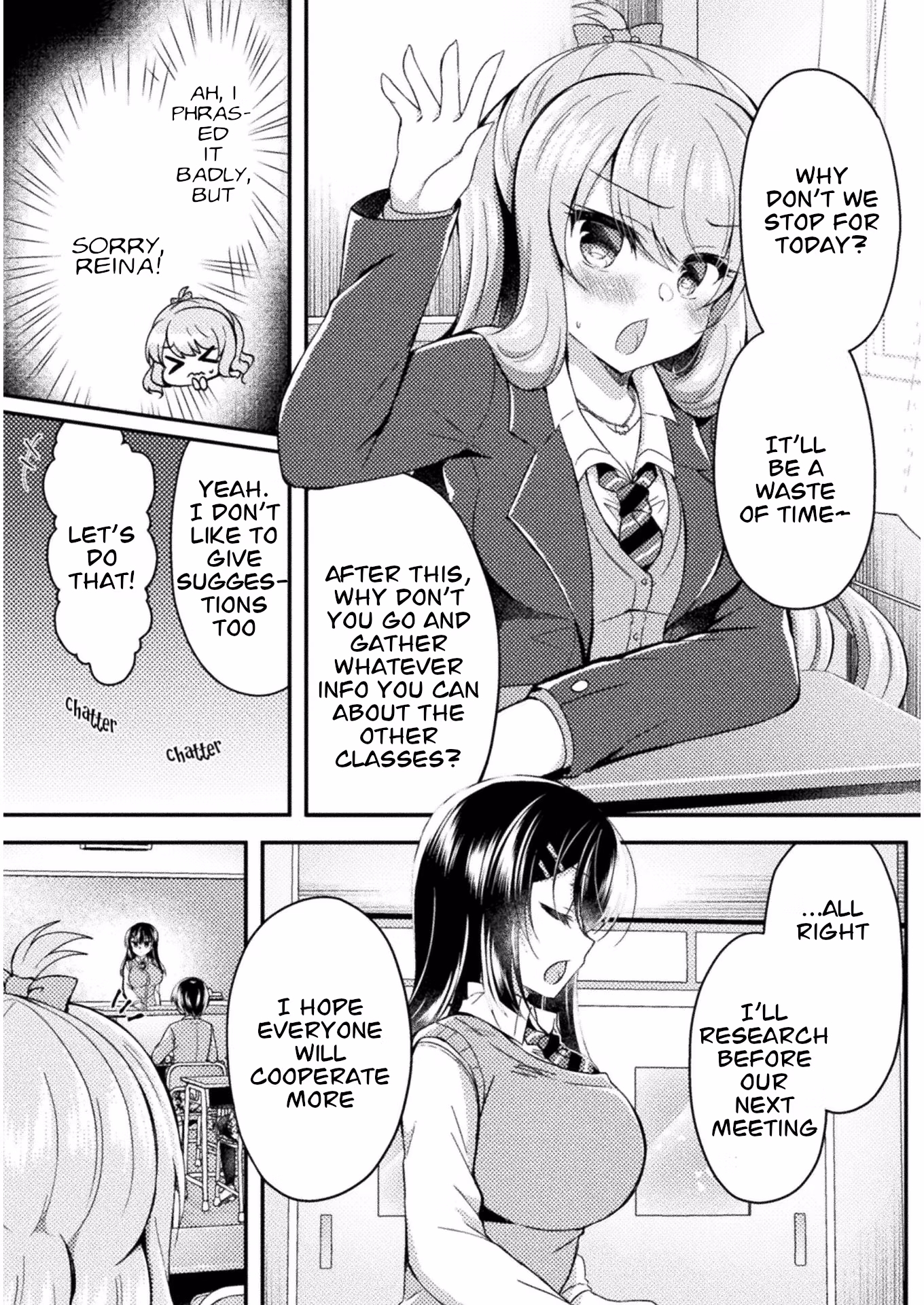 Yuri Love Slave: Watashi dake no Iinchou Chapter 12 page 10 - 