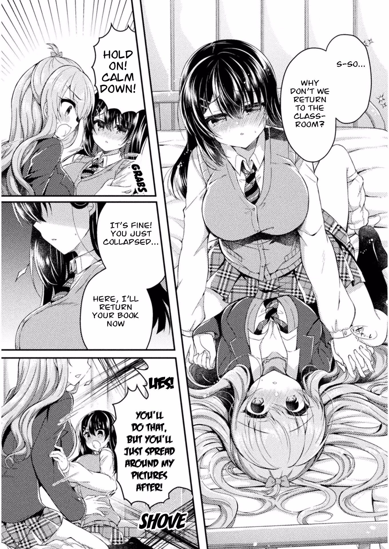 Yuri Love Slave: Watashi dake no Iinchou Chapter 6 page 4 - 