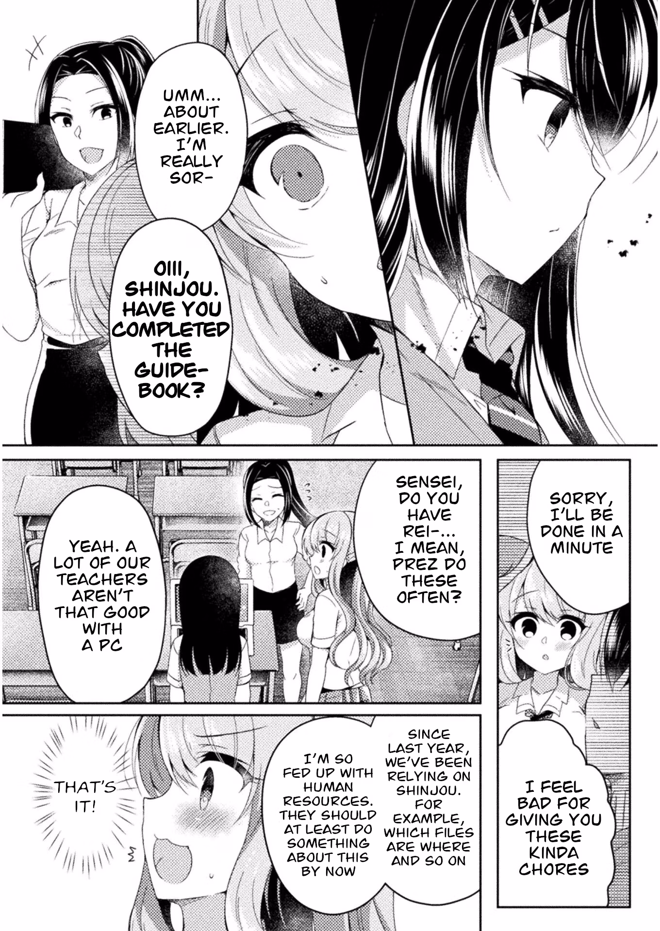 Yuri Love Slave: Watashi dake no Iinchou Chapter 9 page 20 - 