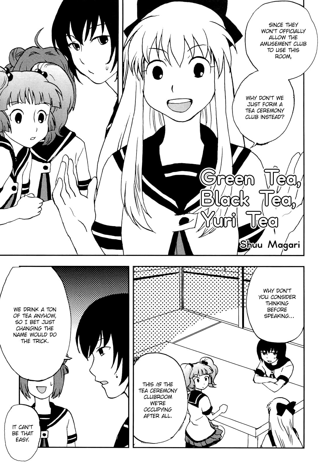 Yuru Yuri Comic Anthology Chapter 13 page 1 - 