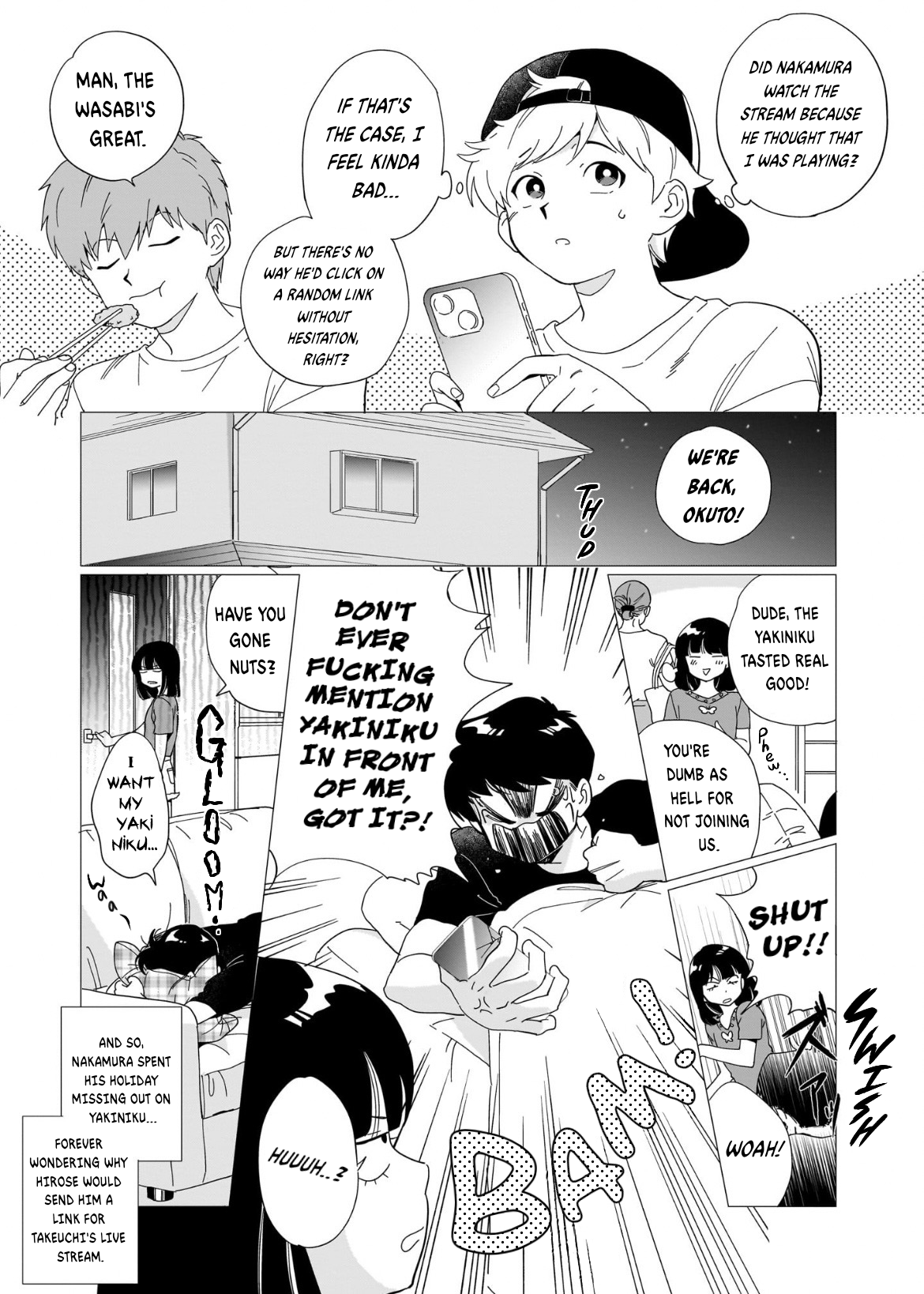 Yuruku Ganbare! Nakamura-kun!! Chapter 1 page 5 - 