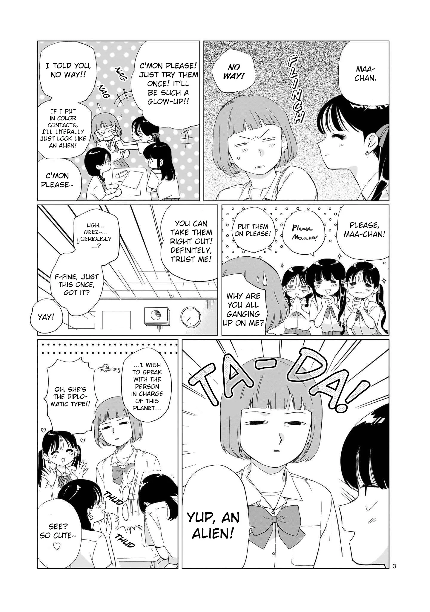 Yuruku Ganbare! Nakamura-kun!! Chapter 3 page 4 - 