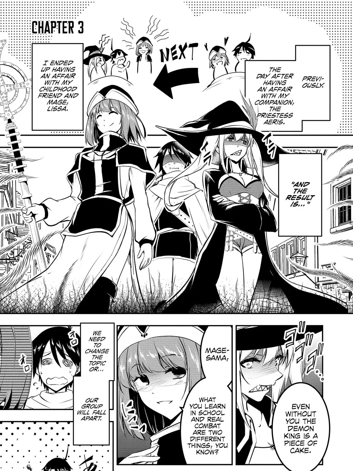 Yusha-sama, sakuya mo otanoshimi deshita ne. Chapter 3 page 2 - 