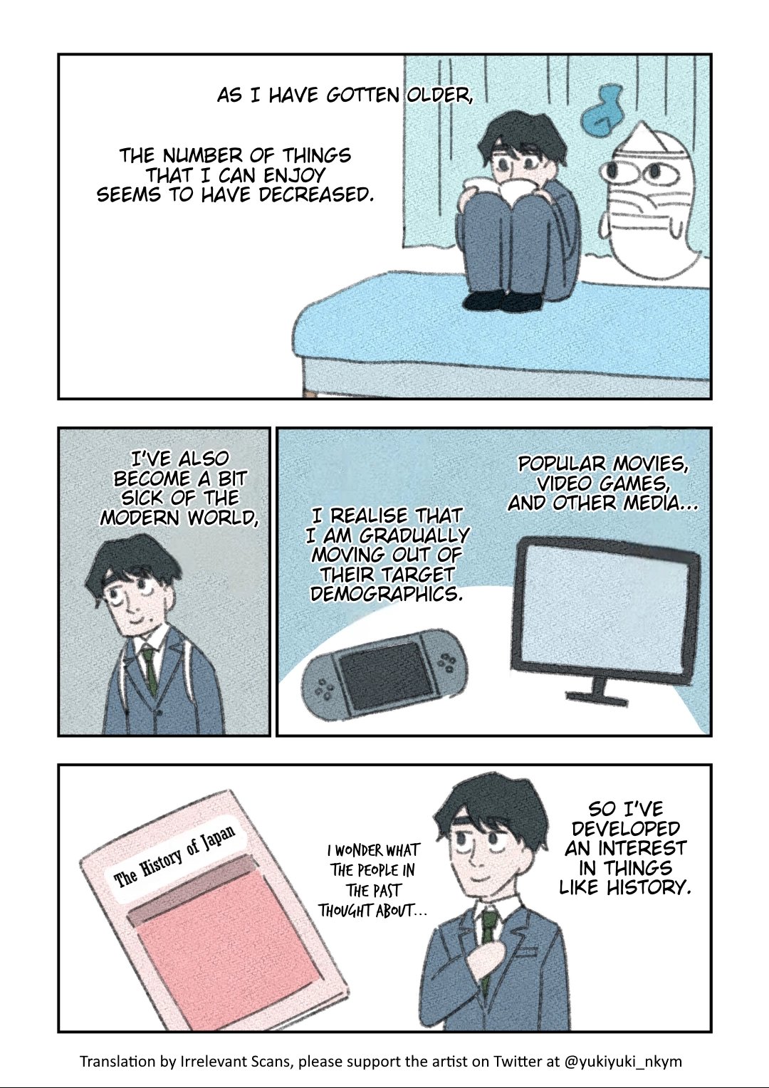 Yuurei to Tsukareta Kaishain Chapter 8 page 1 - 