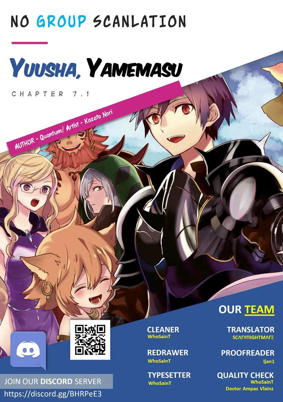 Yuusha, Yamemasu Chapter 7.1 page 9 - 