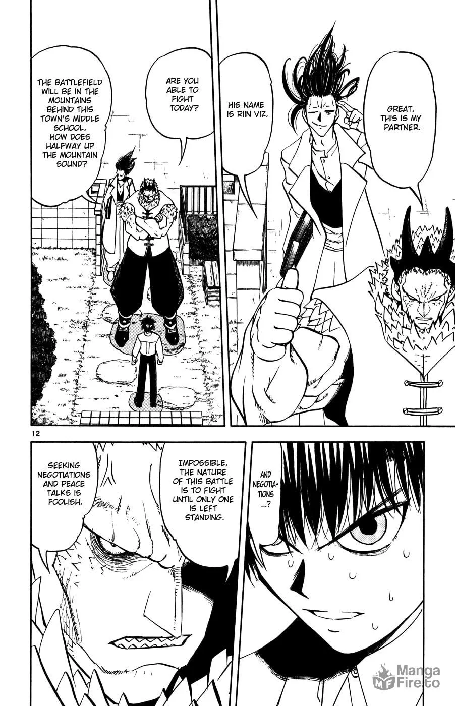 Zatch Bell! Chapter 278 page 12 - 