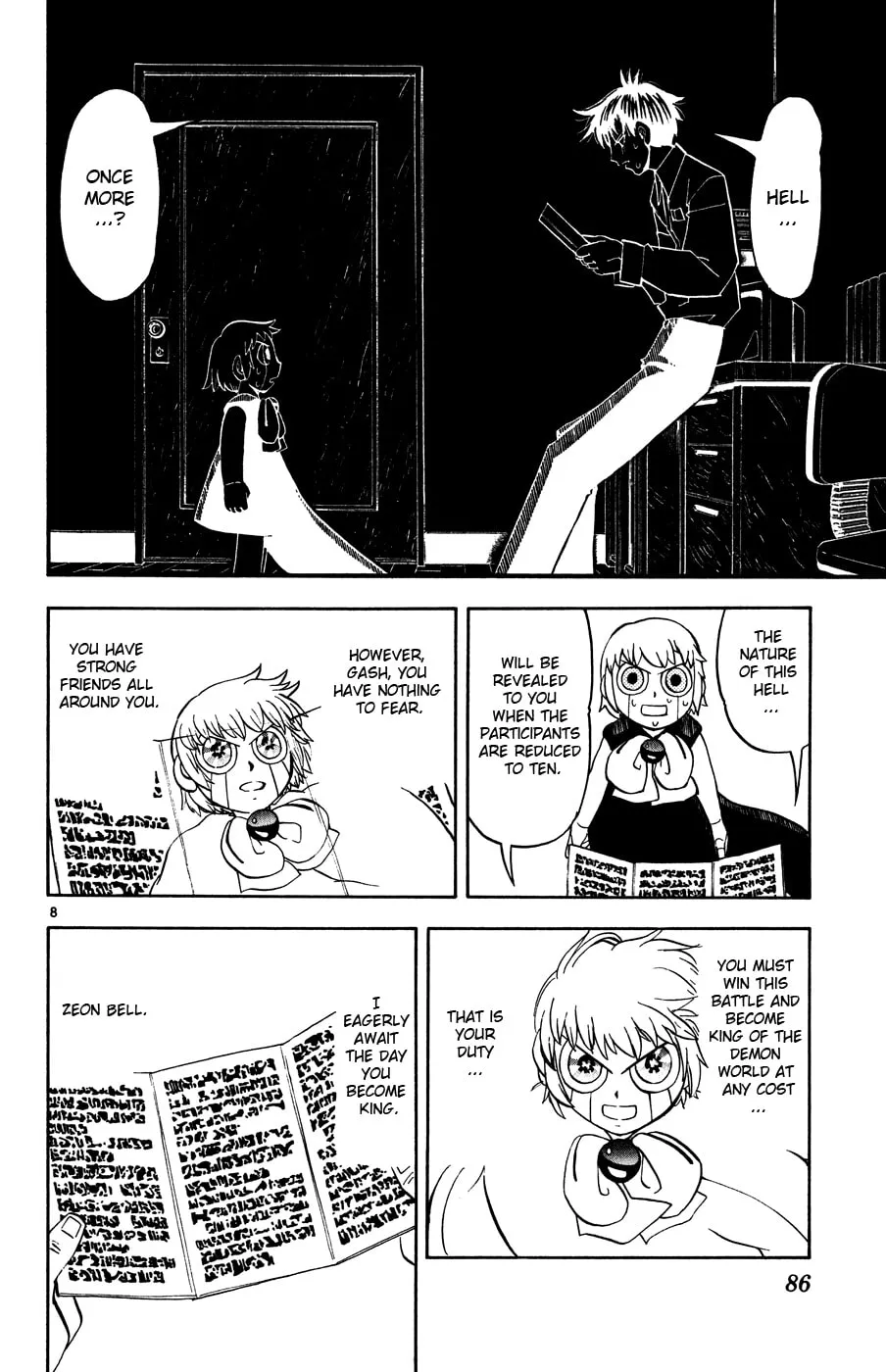 Zatch Bell! Chapter 278 page 8 - 