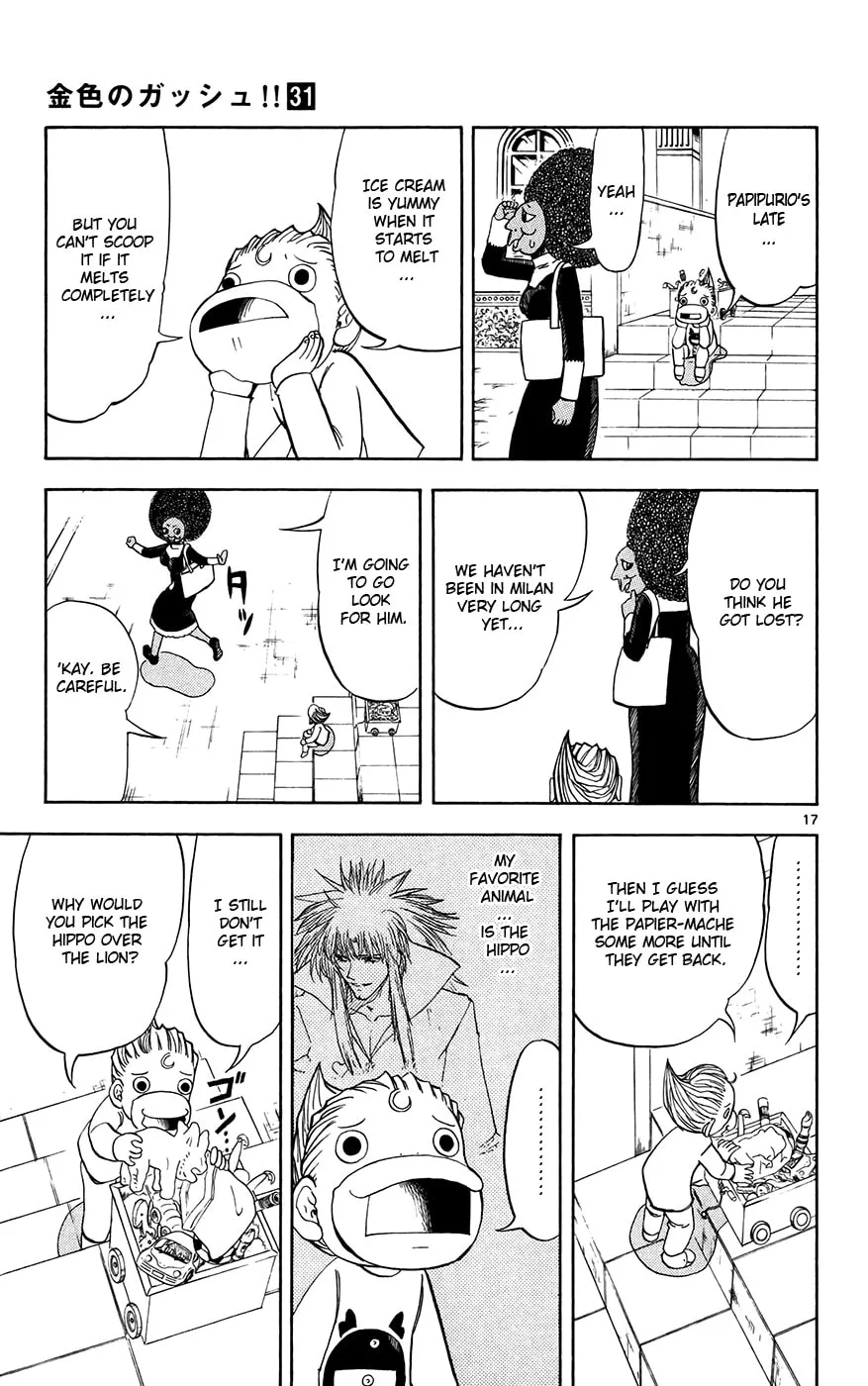Zatch Bell! Chapter 296 page 17 - 