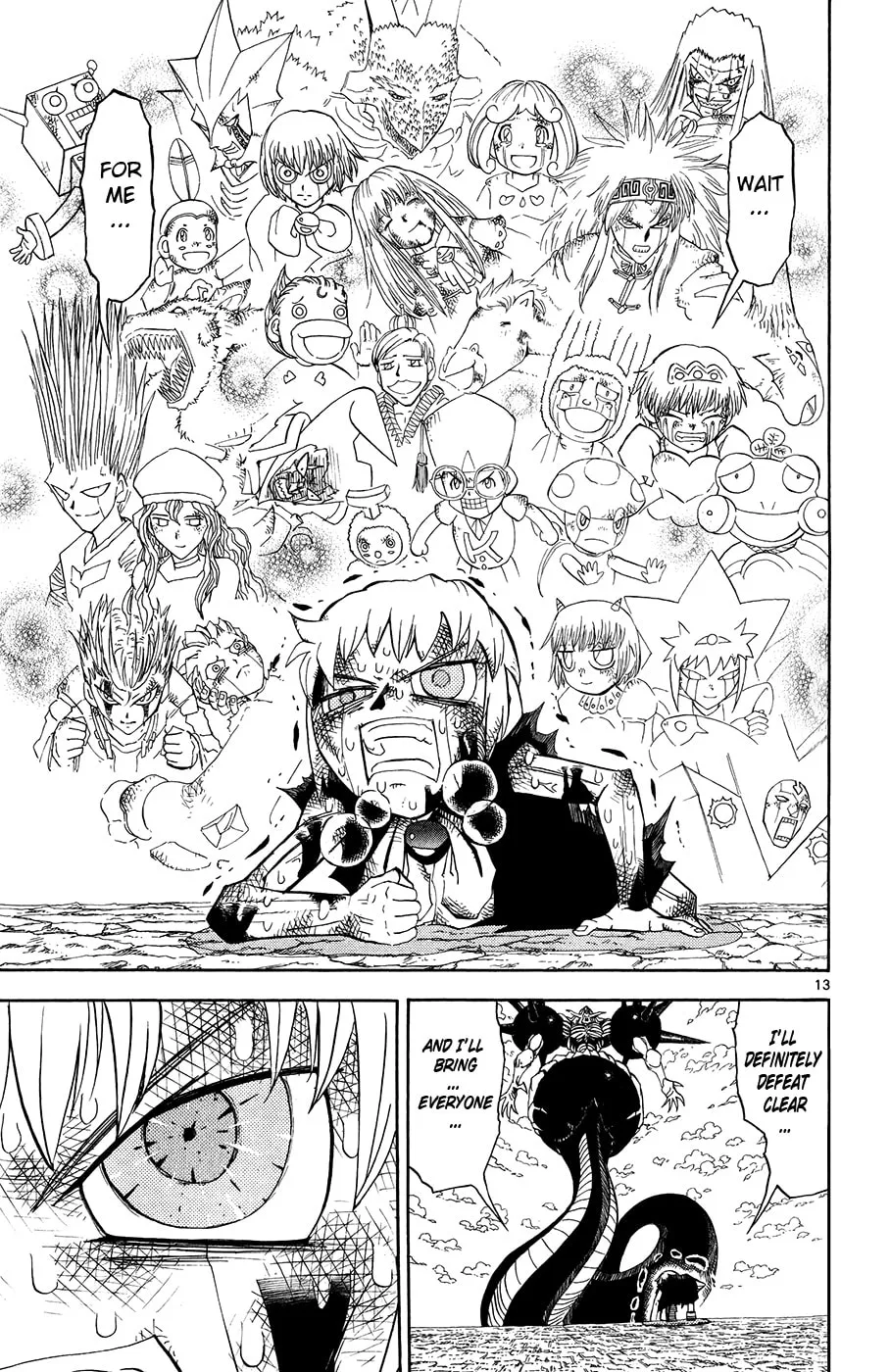 Zatch Bell! Chapter 316 page 13 - 