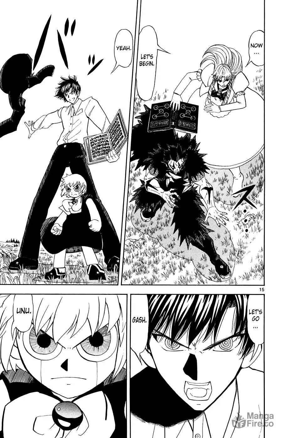 Zatch Bell! Chapter 320 page 15 - 