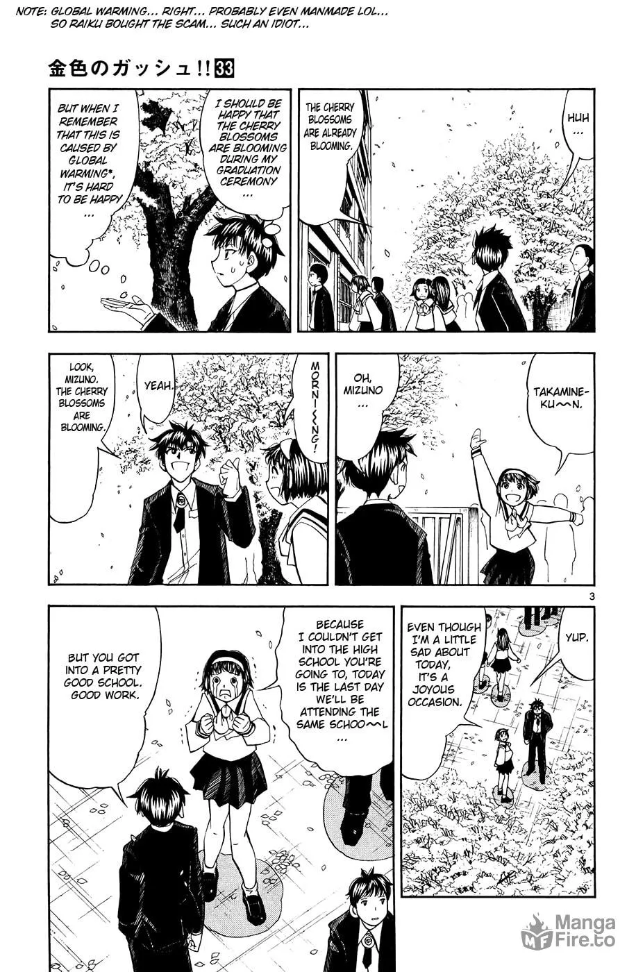 Zatch Bell! Chapter 320 page 3 - 