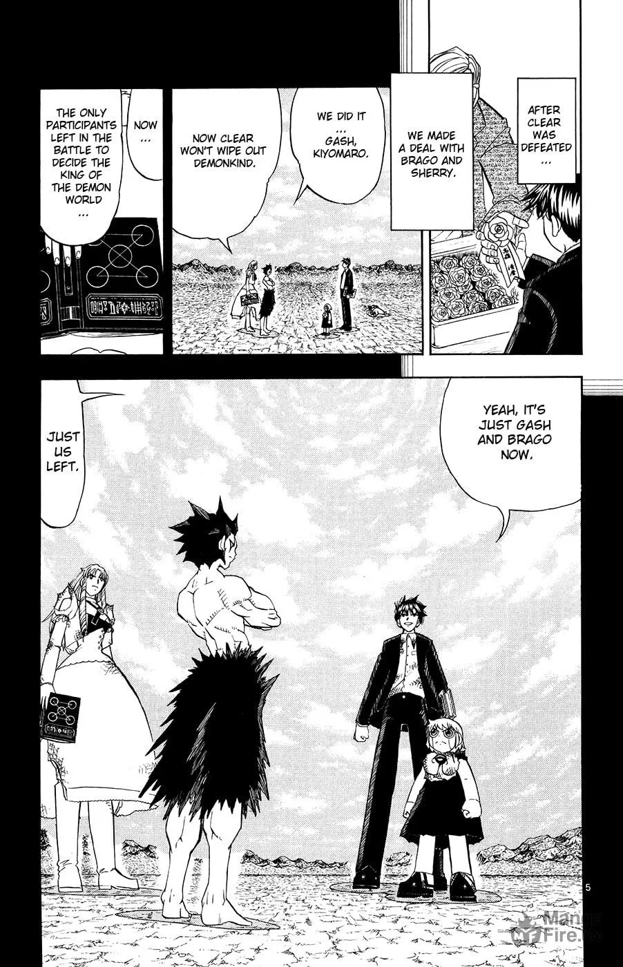 Zatch Bell! Chapter 320 page 5 - 
