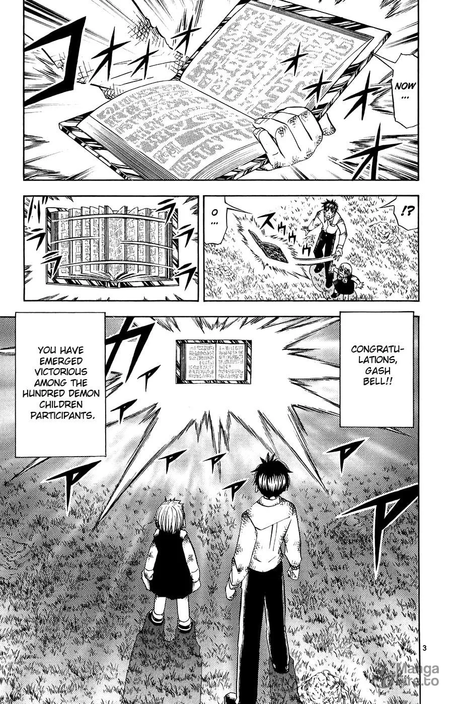 Zatch Bell! Chapter 322 page 3 - 