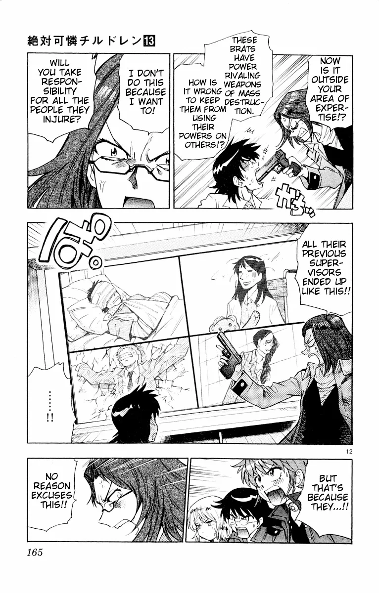Zettai Karen Children Chapter 109 page 166 - 