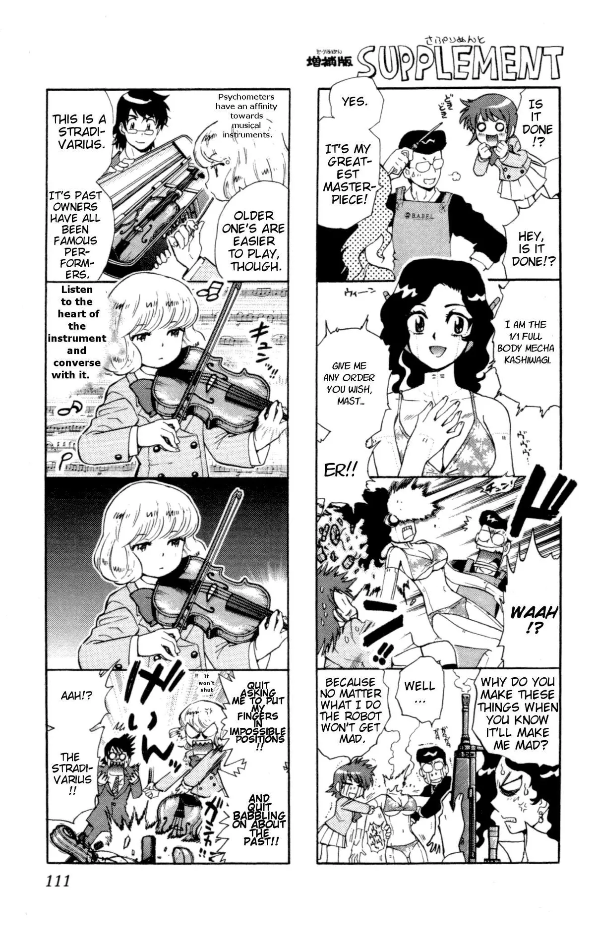 Zettai Karen Children Chapter 118 page 115 - 