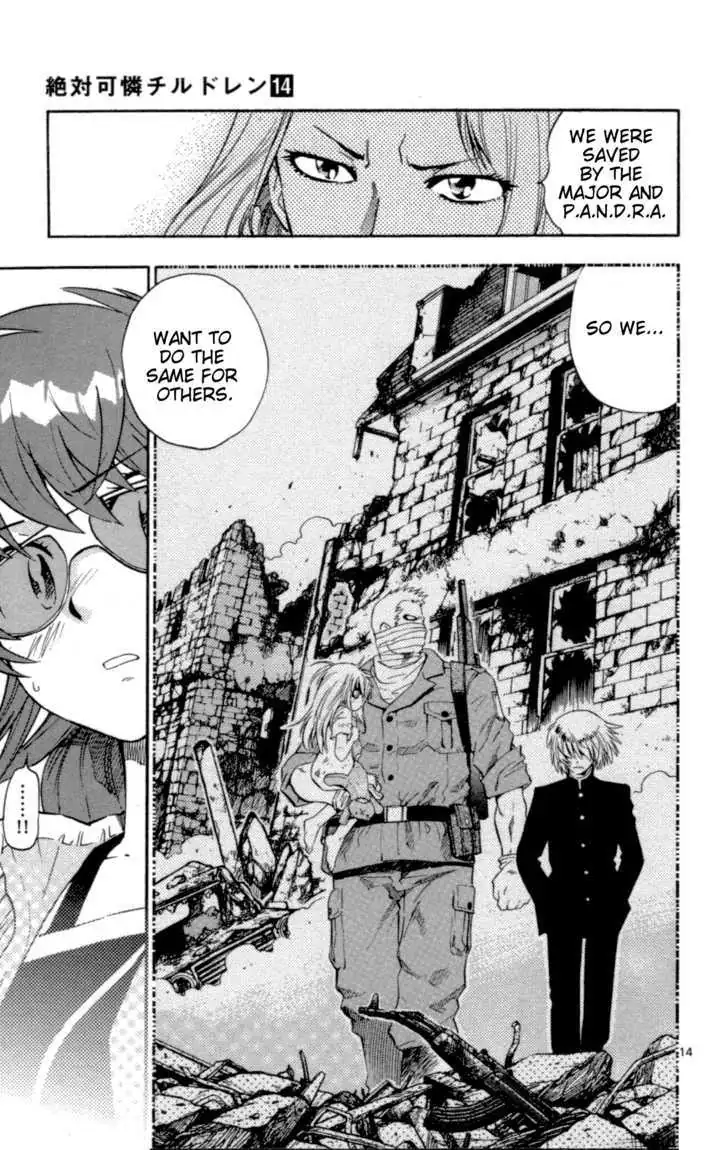 Zettai Karen Children Chapter 131 page 14 - 