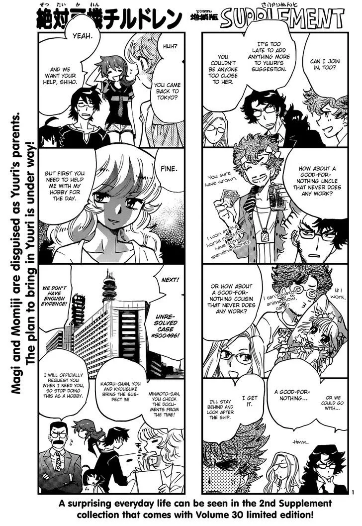 Zettai Karen Children Chapter 310 page 1 - 