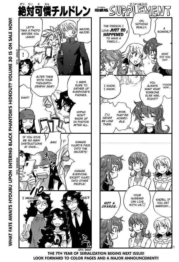 Zettai Karen Children Chapter 313 page 1 - 