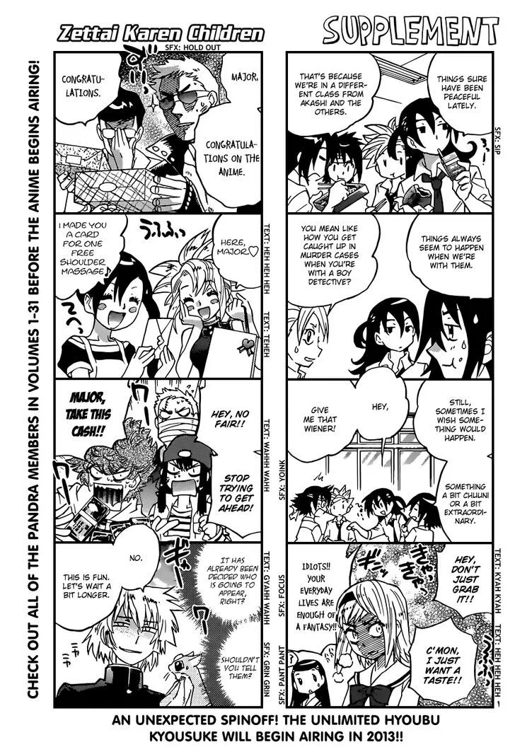 Zettai Karen Children Chapter 328 page 1 - 