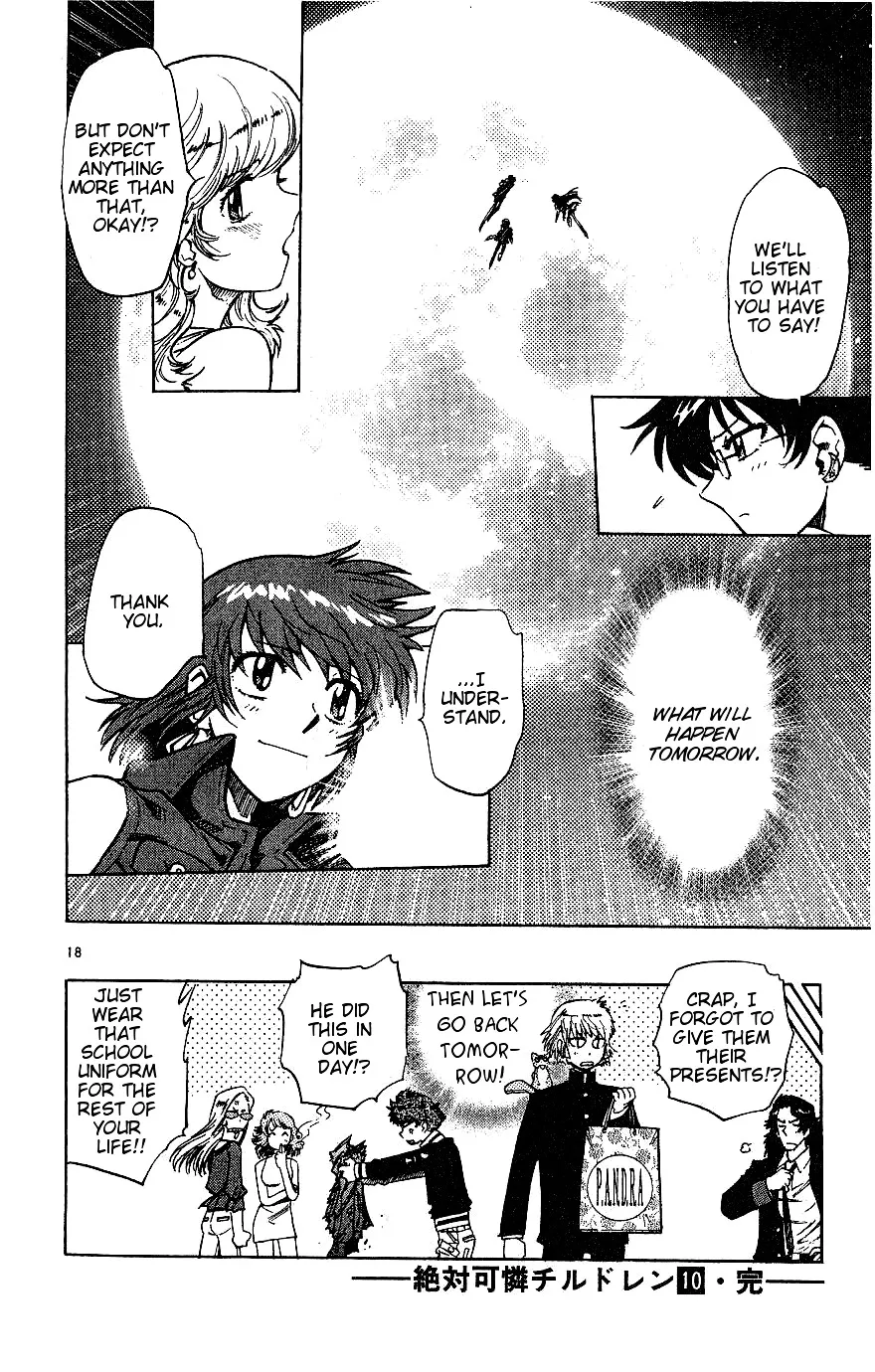Zettai Karen Children Chapter 79 page 183 - 