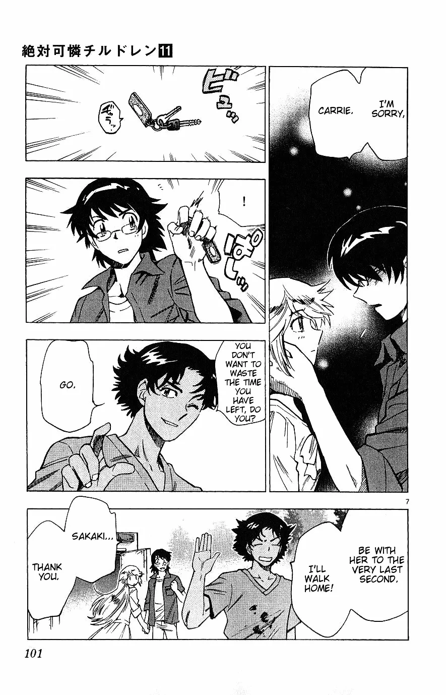 Zettai Karen Children Chapter 89 page 102 - 