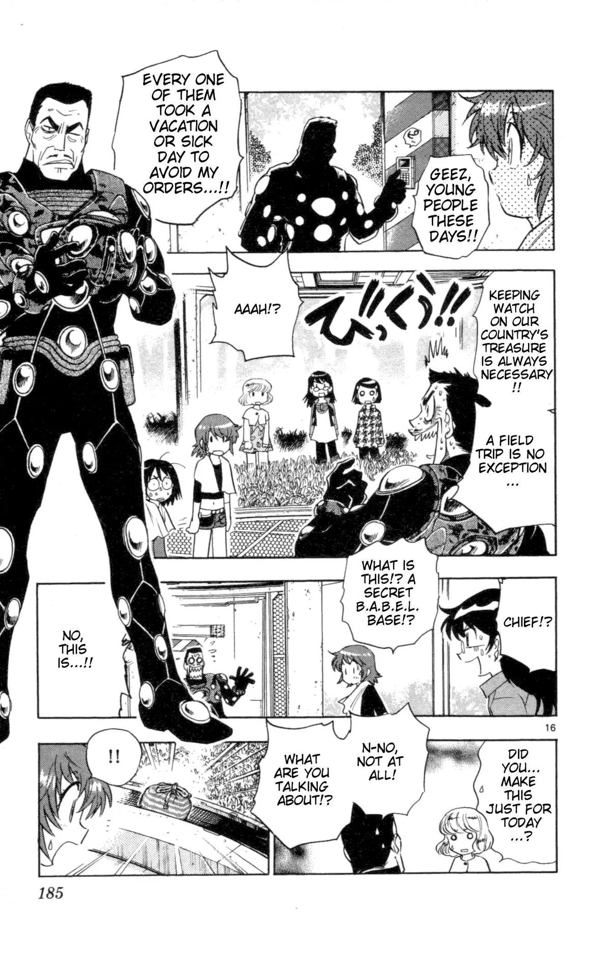 Zettai Karen Children Chapter 99 page 183 - 