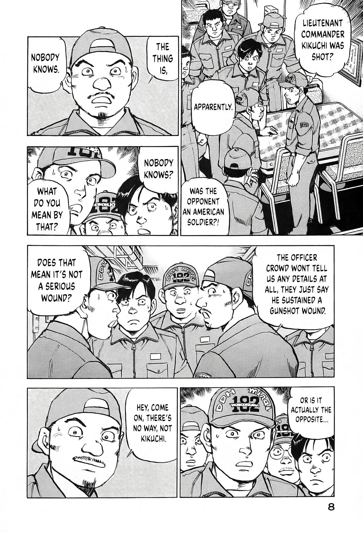 Zipang Chapter 234 page 9 - 