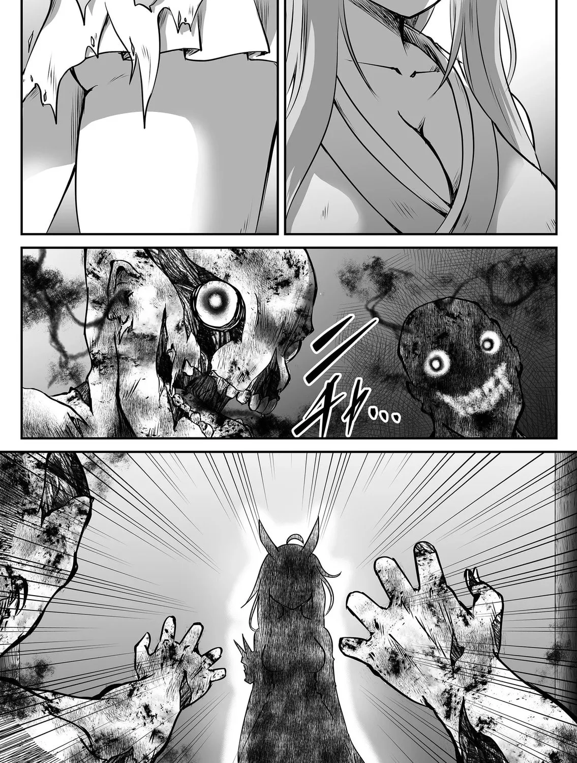 ZOMBIE vs Onimusume Chapter 1 page 21 - 