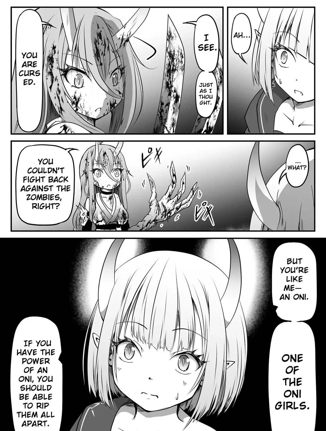 ZOMBIE vs Onimusume Chapter 1 page 33 - 
