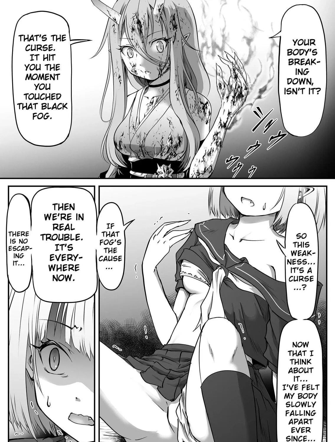 ZOMBIE vs Onimusume Chapter 1 page 35 - 