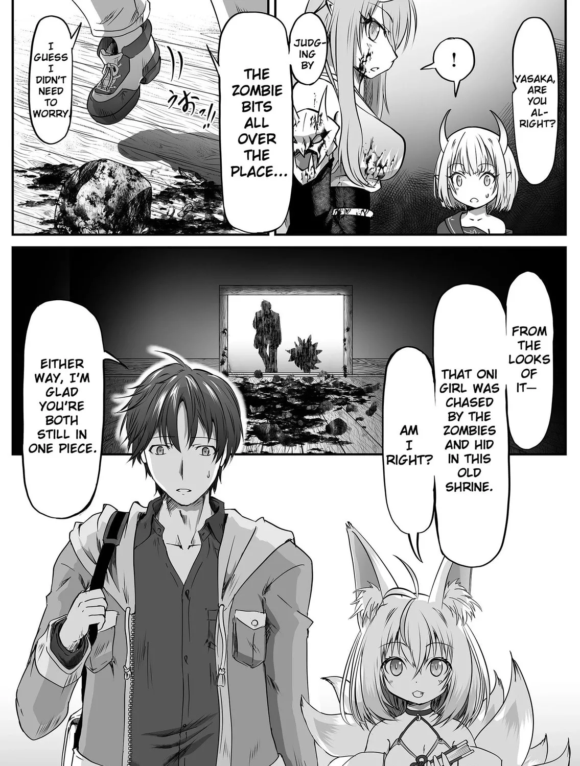 ZOMBIE vs Onimusume Chapter 1 page 37 - 