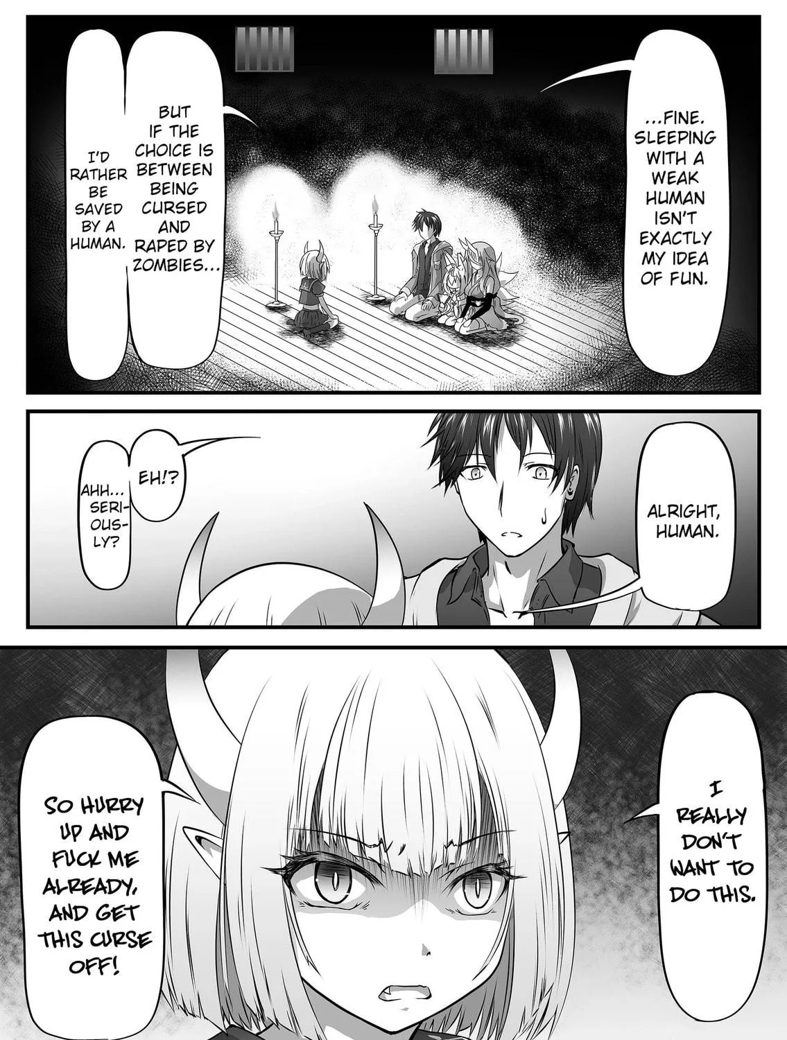 ZOMBIE vs Onimusume Chapter 2 page 11 - 