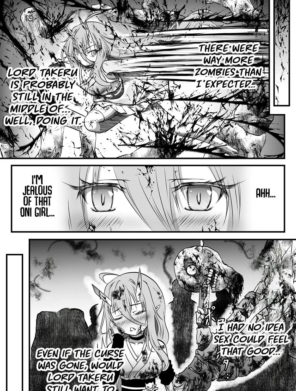 ZOMBIE vs Onimusume Chapter 3 page 5 - 