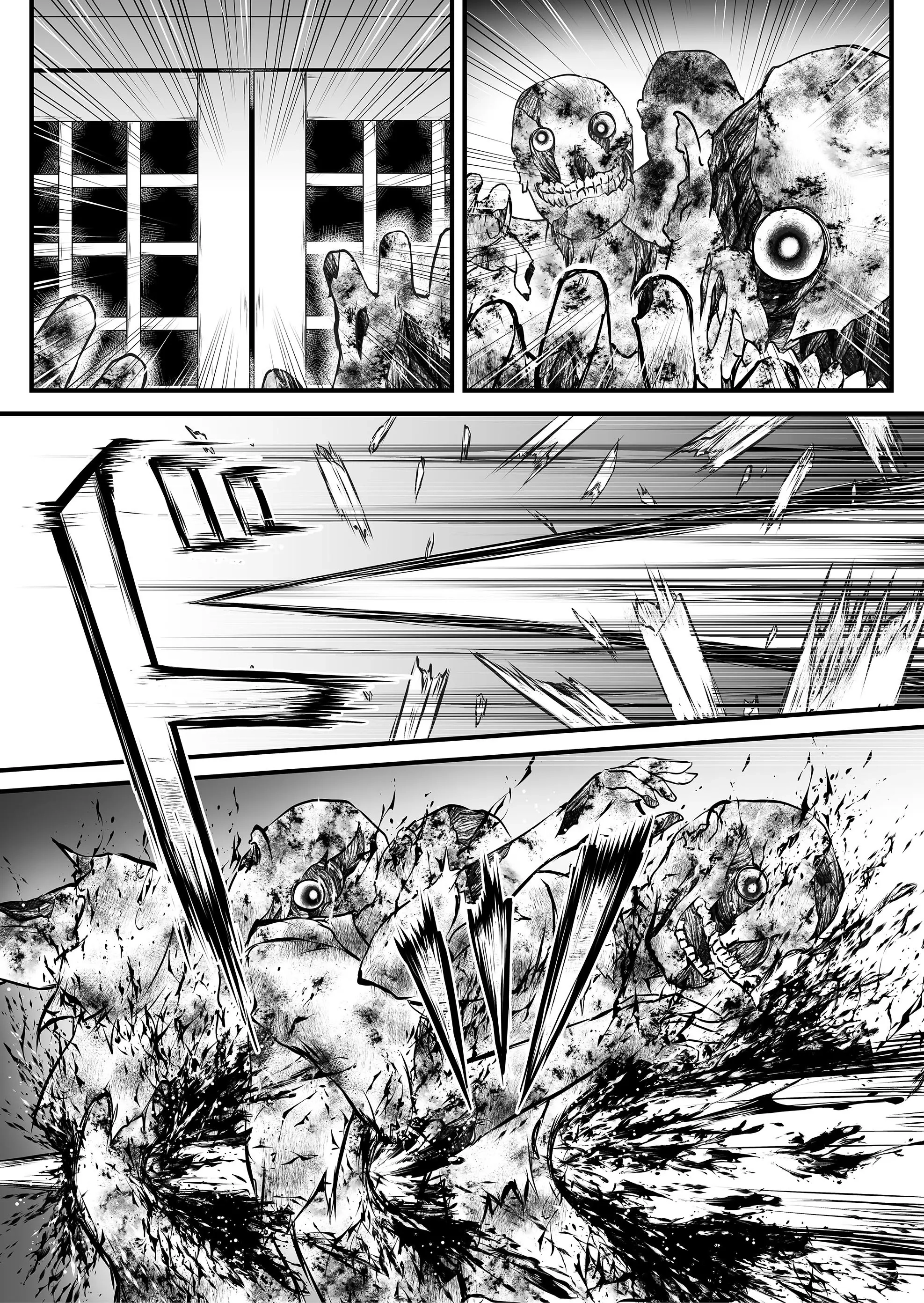 ZOMBIE vs Onimusume Chapter 4 page 2 - 