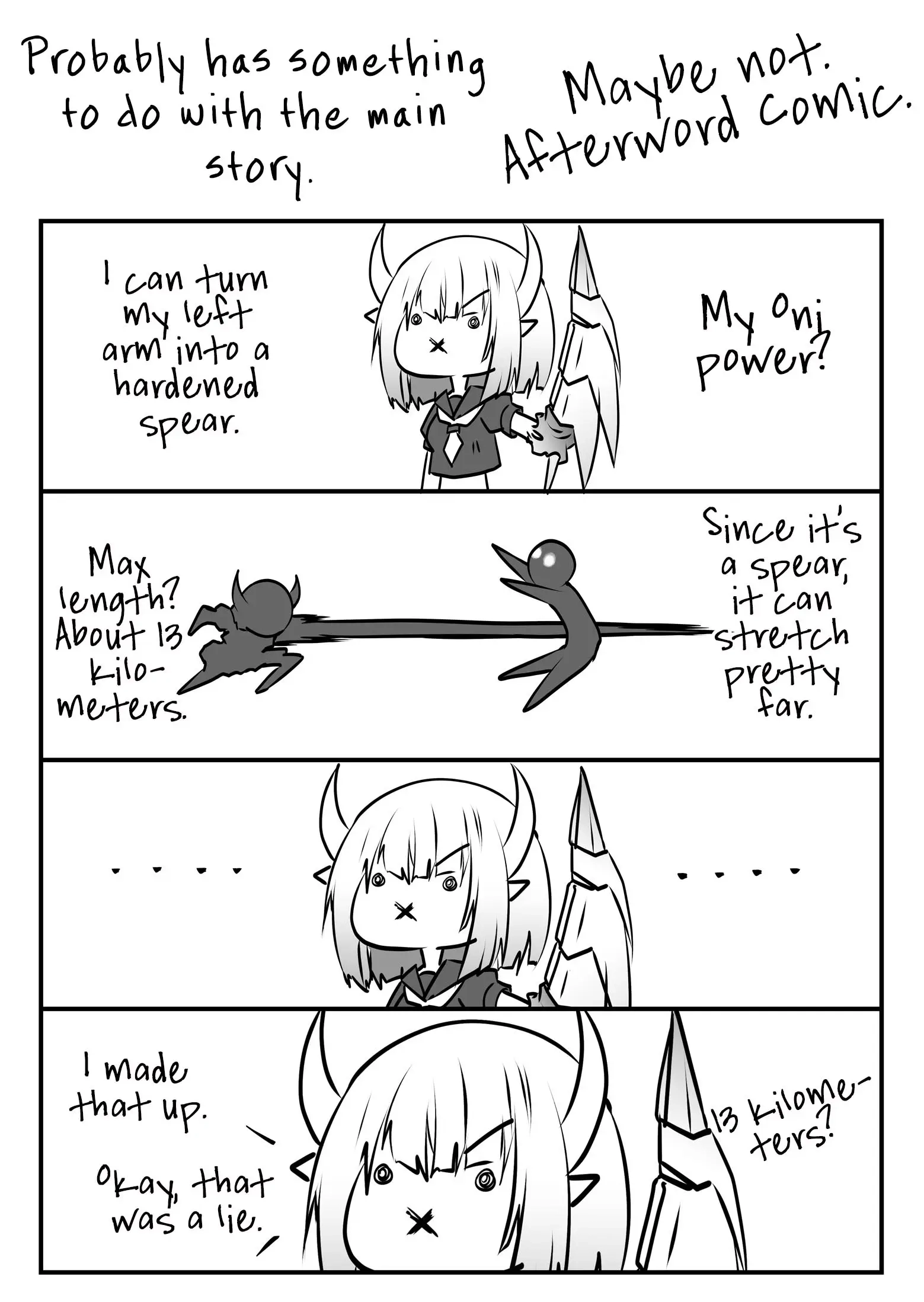 ZOMBIE vs Onimusume Chapter 4 page 12 - 