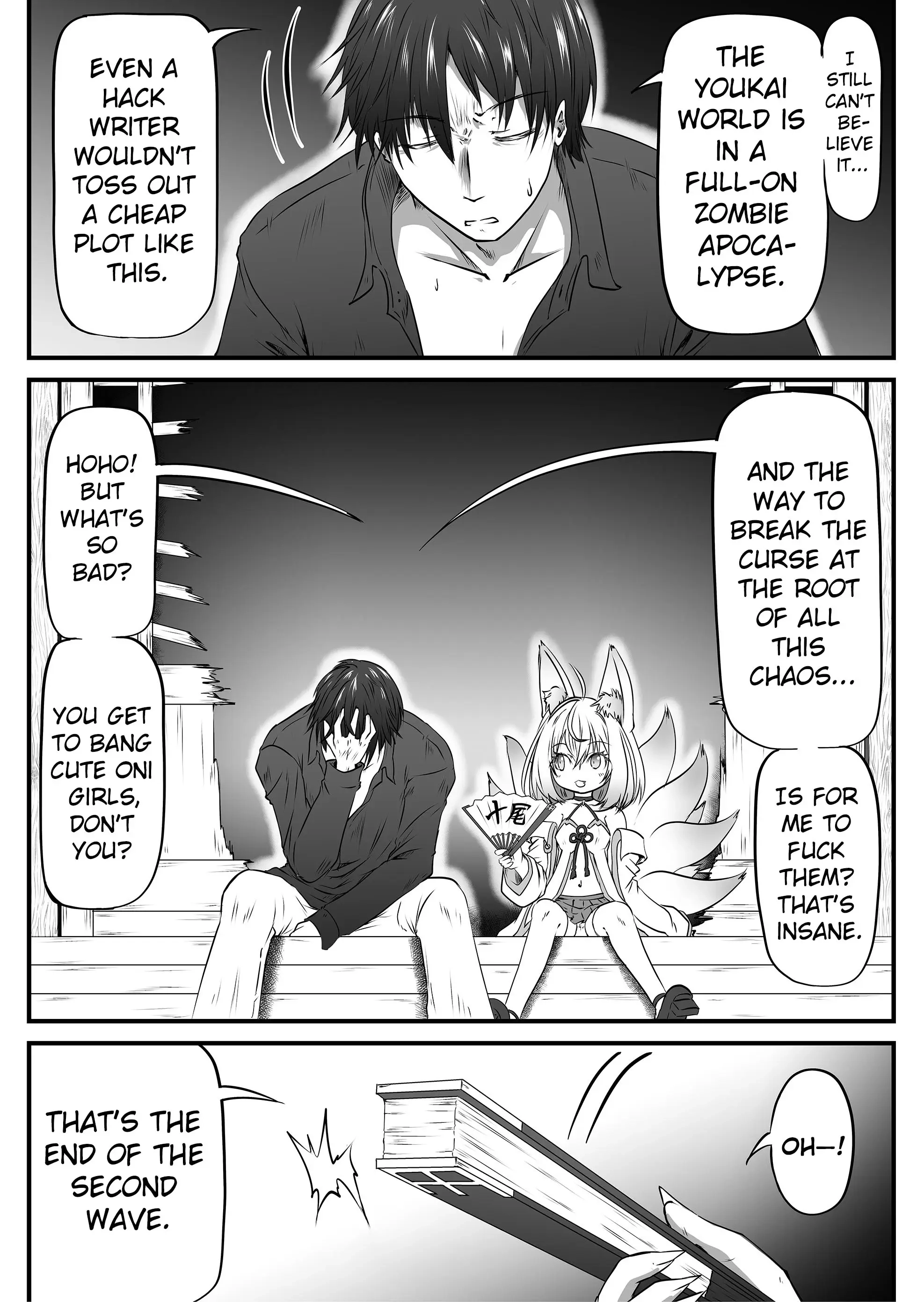 ZOMBIE vs Onimusume Chapter 4 page 7 - 