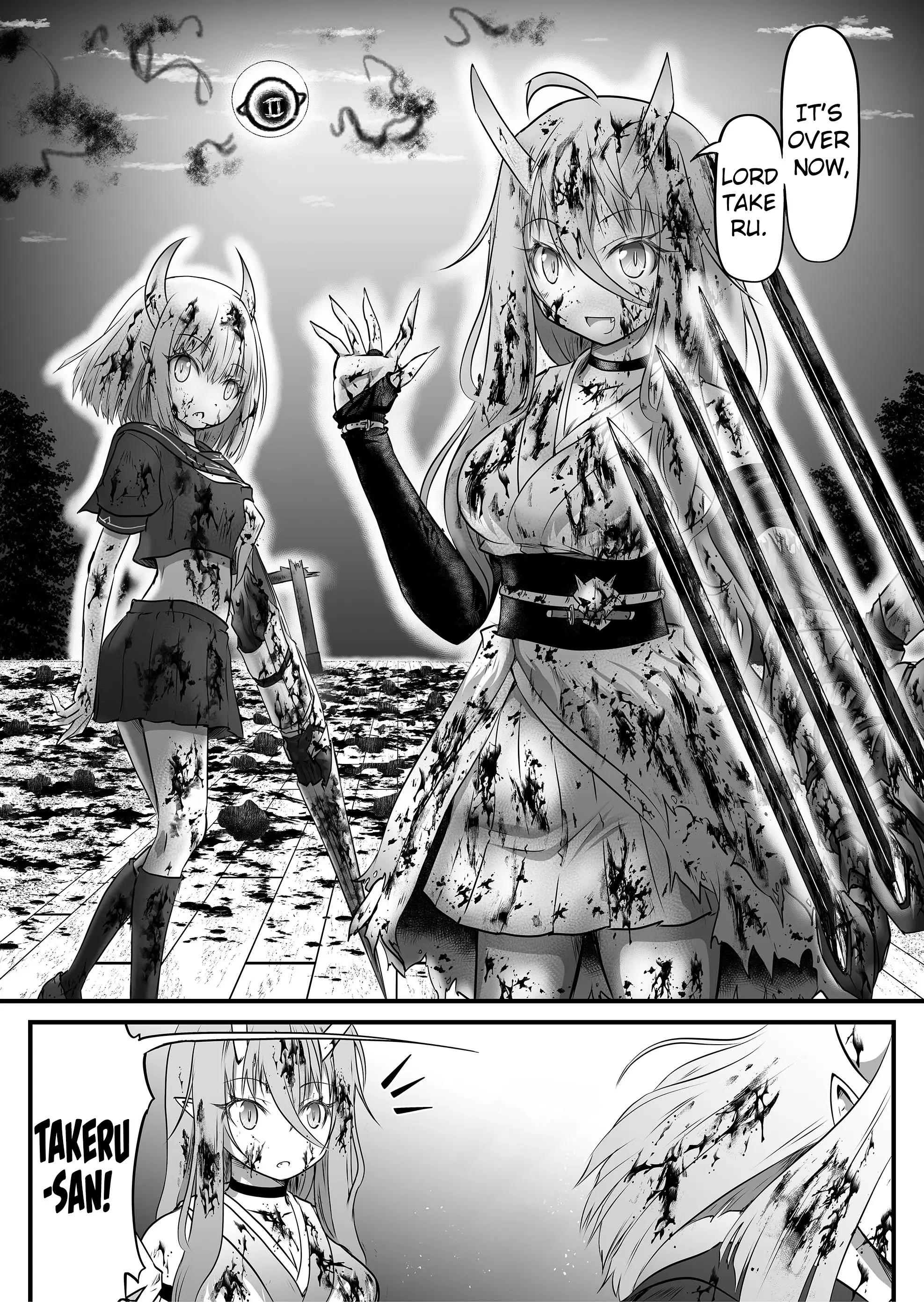 ZOMBIE vs Onimusume Chapter 4 page 8 - 