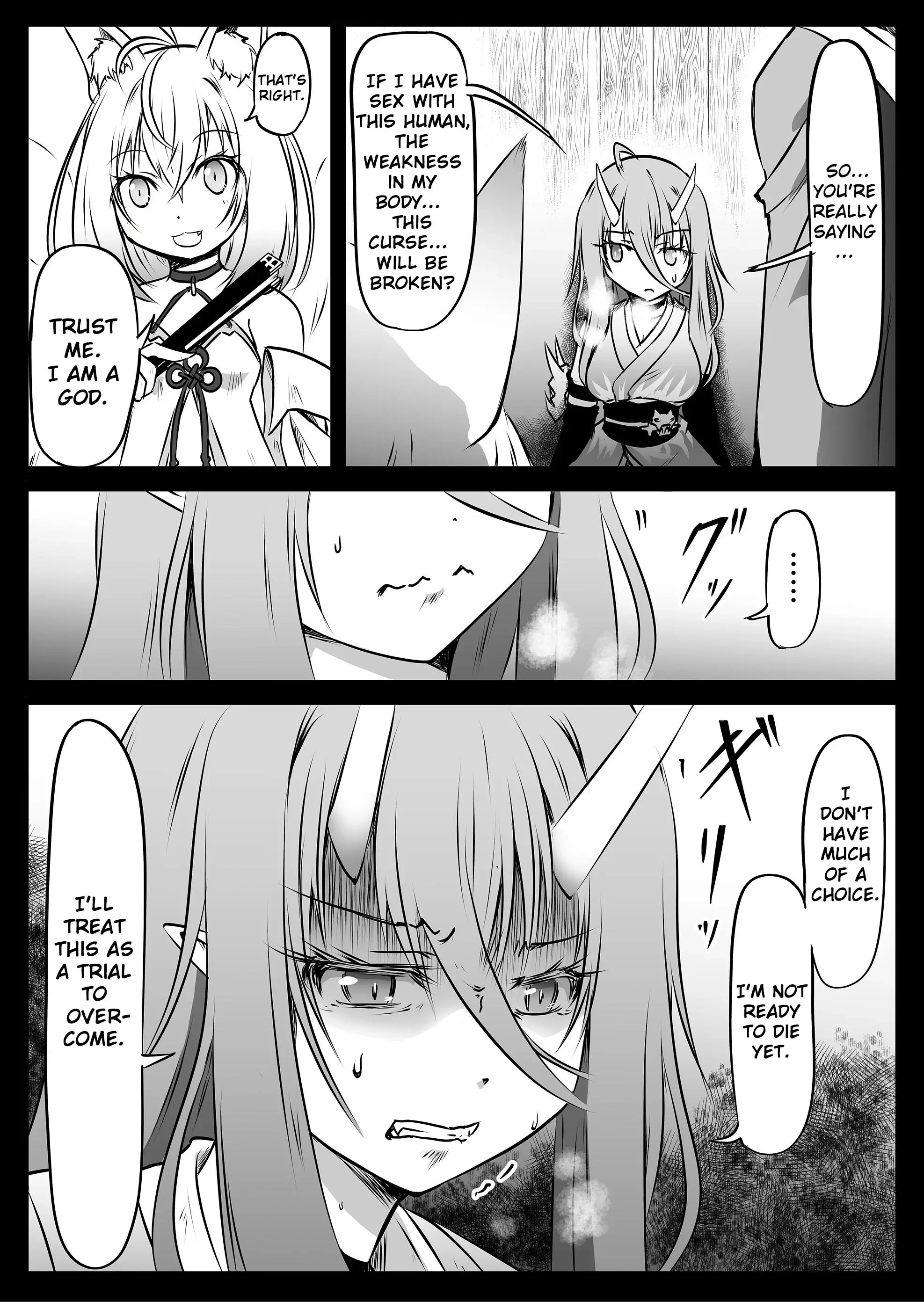 ZOMBIE vs Onimusume Chapter 5 page 9 - 