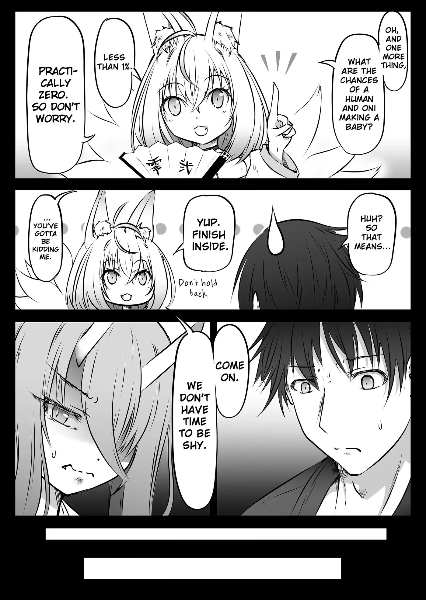 ZOMBIE vs Onimusume Chapter 5 page 10 - 